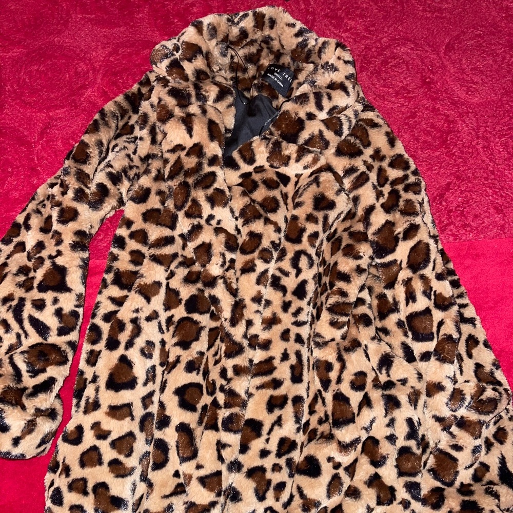 Leopard Print Coat